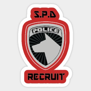 SPD Recruit Sticker